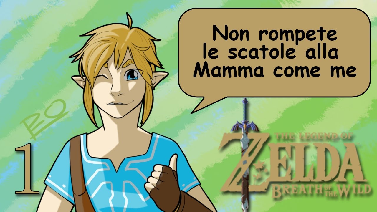 Primo Gameplay con Nintendo Switch - Zelda Breath of the wild - 01