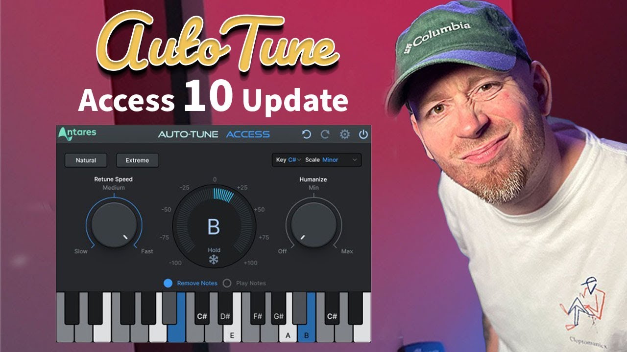 Mixing Vocals mit AutoTune Access 10 | AutoKey 2 Review