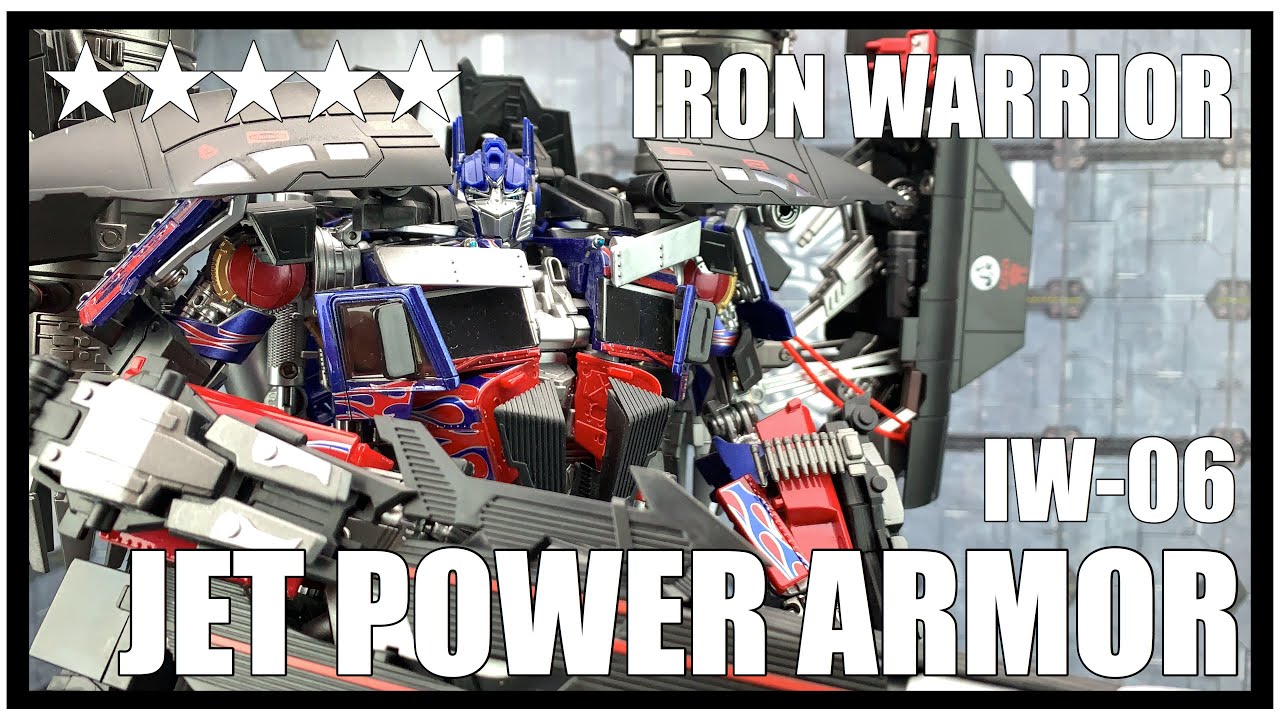 Iron Warrior IW-06 JET POWER ARMOR Transformers MPM-04 Optimus Prime Upgrade Kit