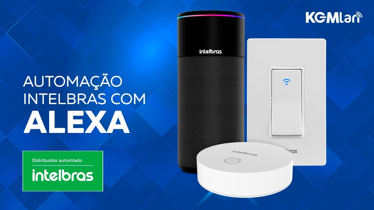 Automa&ccedil;&atilde;o Intelbras com Alexa