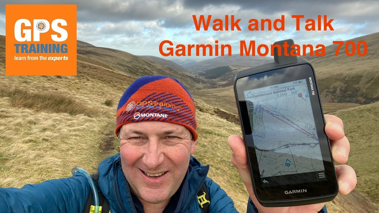 Walk with an Outdoor GPS Unit - Garmin Montana 700
