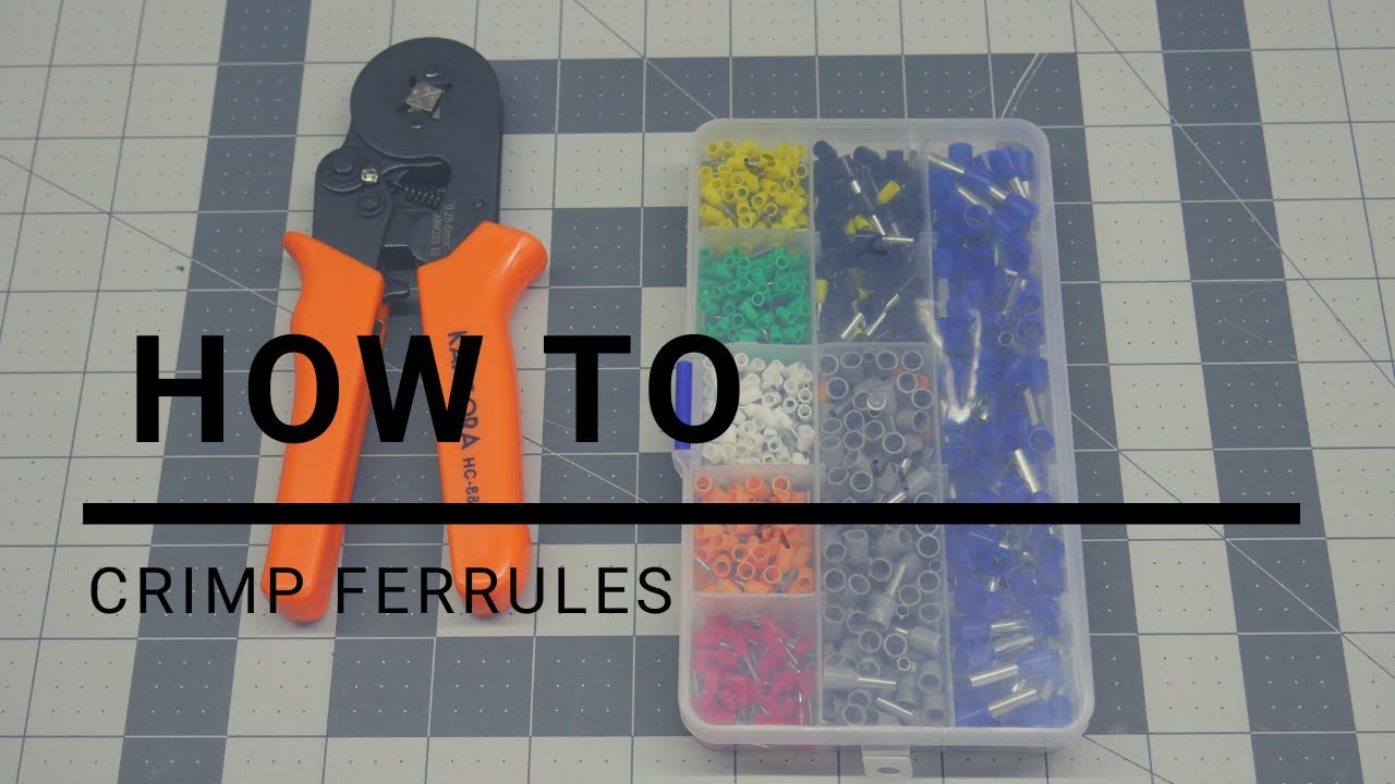 Short - How to Crimp Wire Ferrules