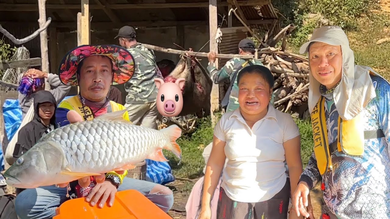 หมายลับ🐠ในต่างแดนEP#4 หมูป่าประเทศลาว ปลาไหลมากเบสหักกัน2คันเลย