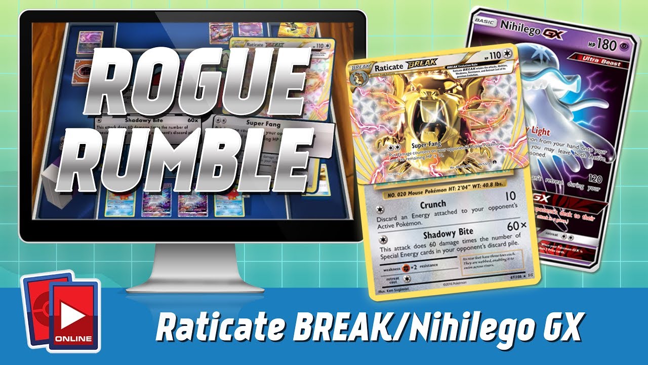 Raticate BREAK/Nihilego GX Deck | ROGUE RUMBLE (BKT-CRI)