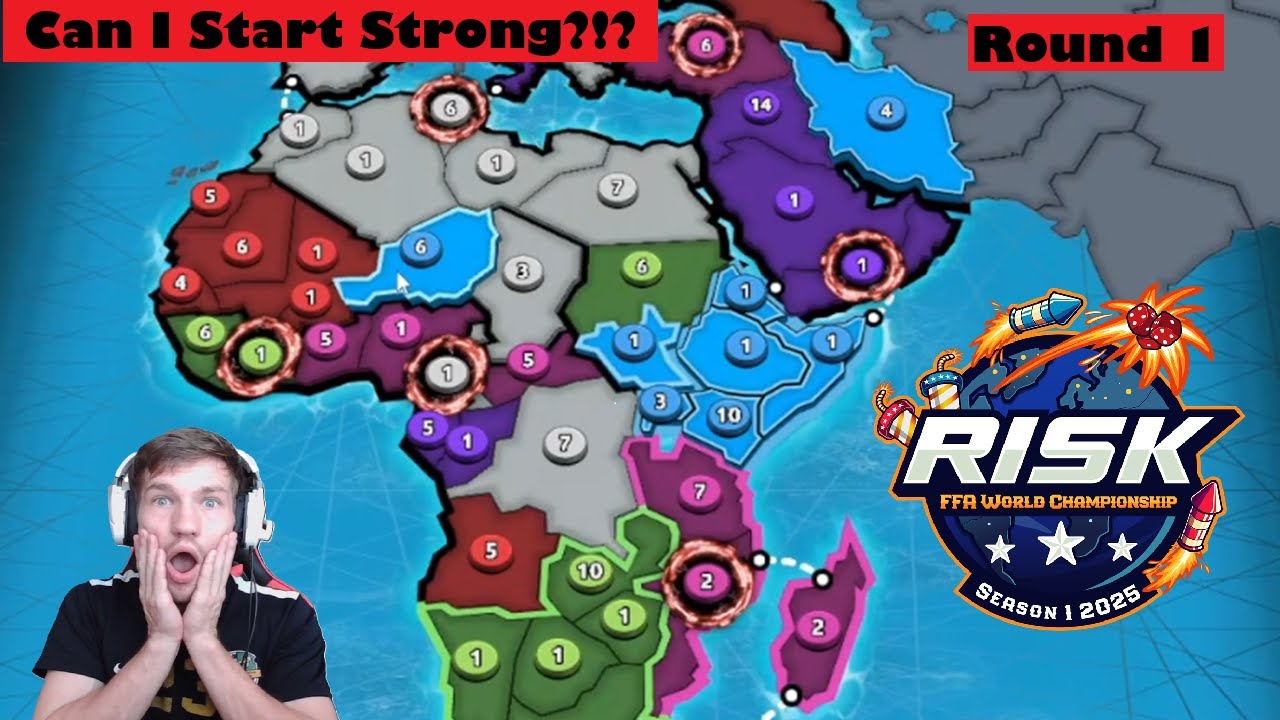 Round 1 Of The Risk World Championship 2025