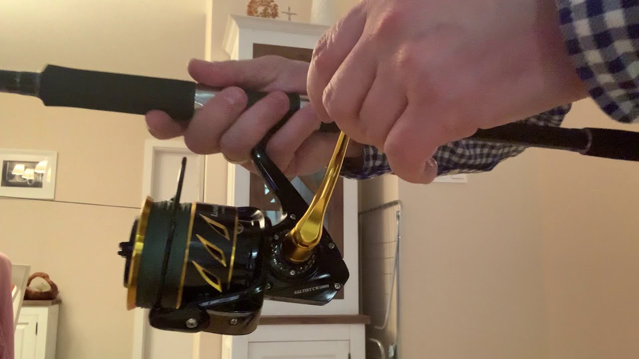 Lurekiller Saltist CW10000 - jakość nawoju (winding quality). Plecionka kastking Mega8 50lb
