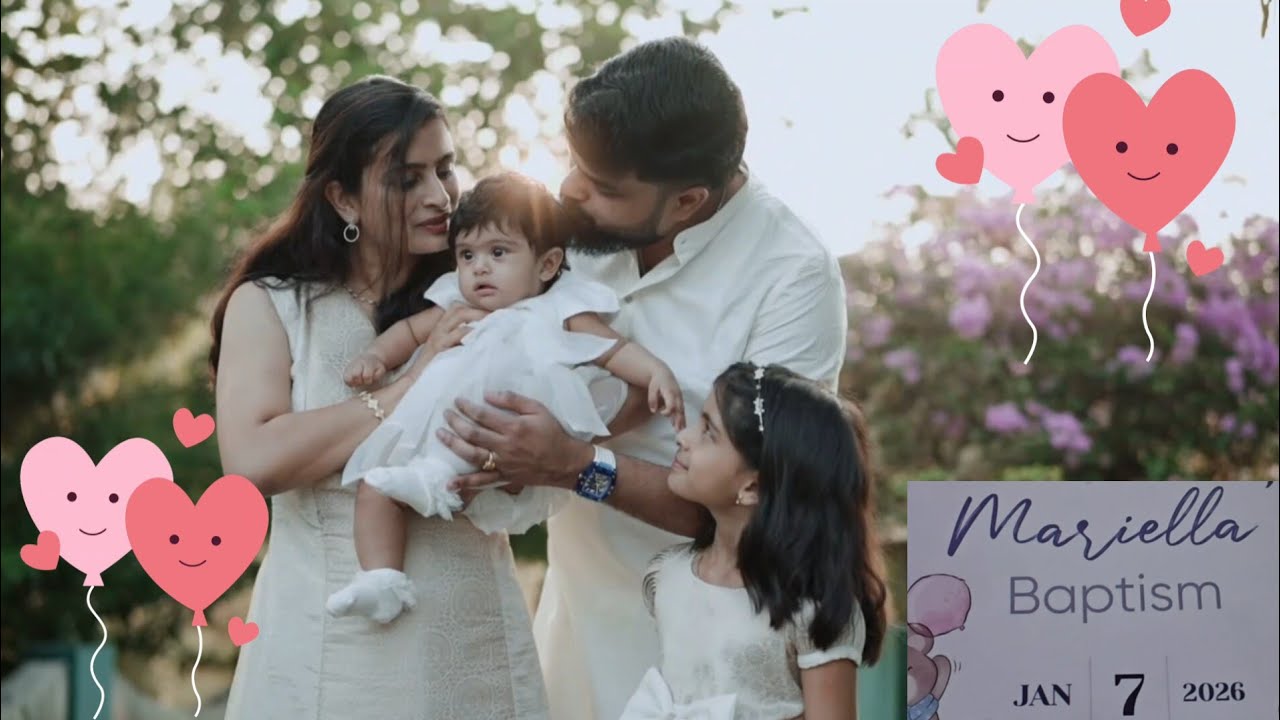 Mariella Baptism video🥰😍 / Small Small Happiness..