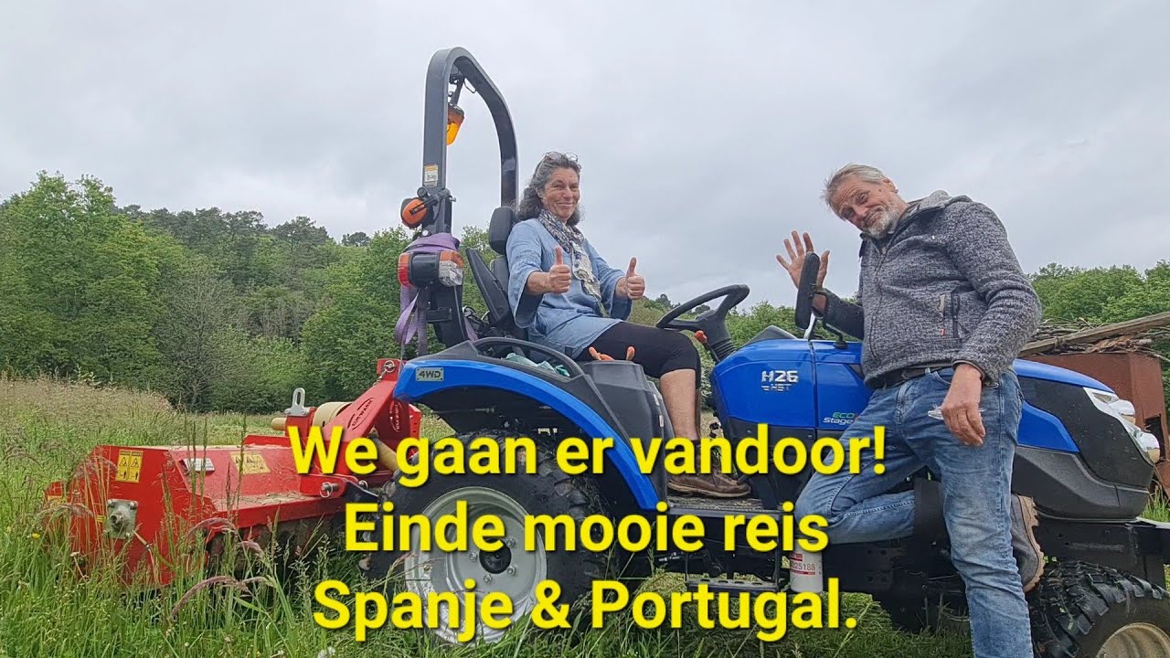 We gaan er vandoor! Einde mooie reis Spanje en Portugal.