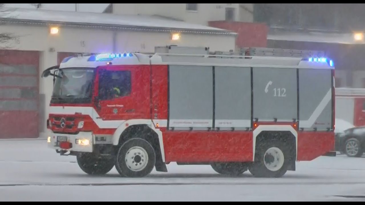 Einsatzfahrten Feuerwehr und Rettungsdienst Erlangen