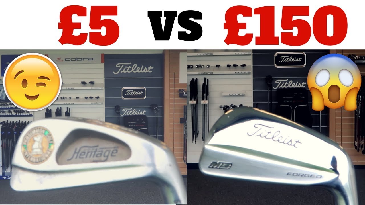 Cheap Vs Expensive: Golf Clubs (Irons)