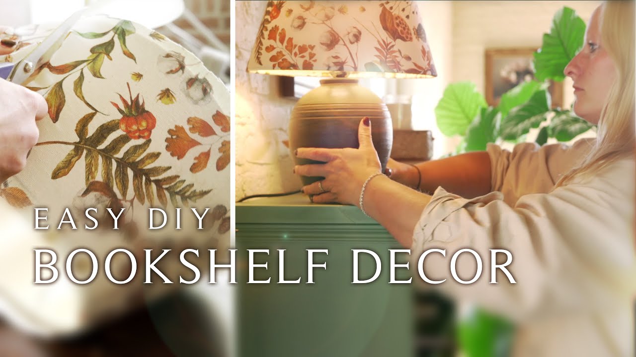 DIY Bookshelf Decor + real talk…