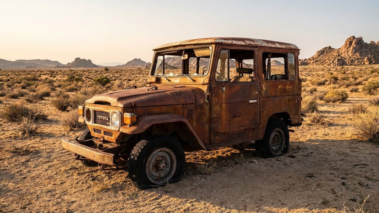 Found Abandoned Toyota Land Cruiser 95 — Full ASMR 4x4 Restoration to Like New