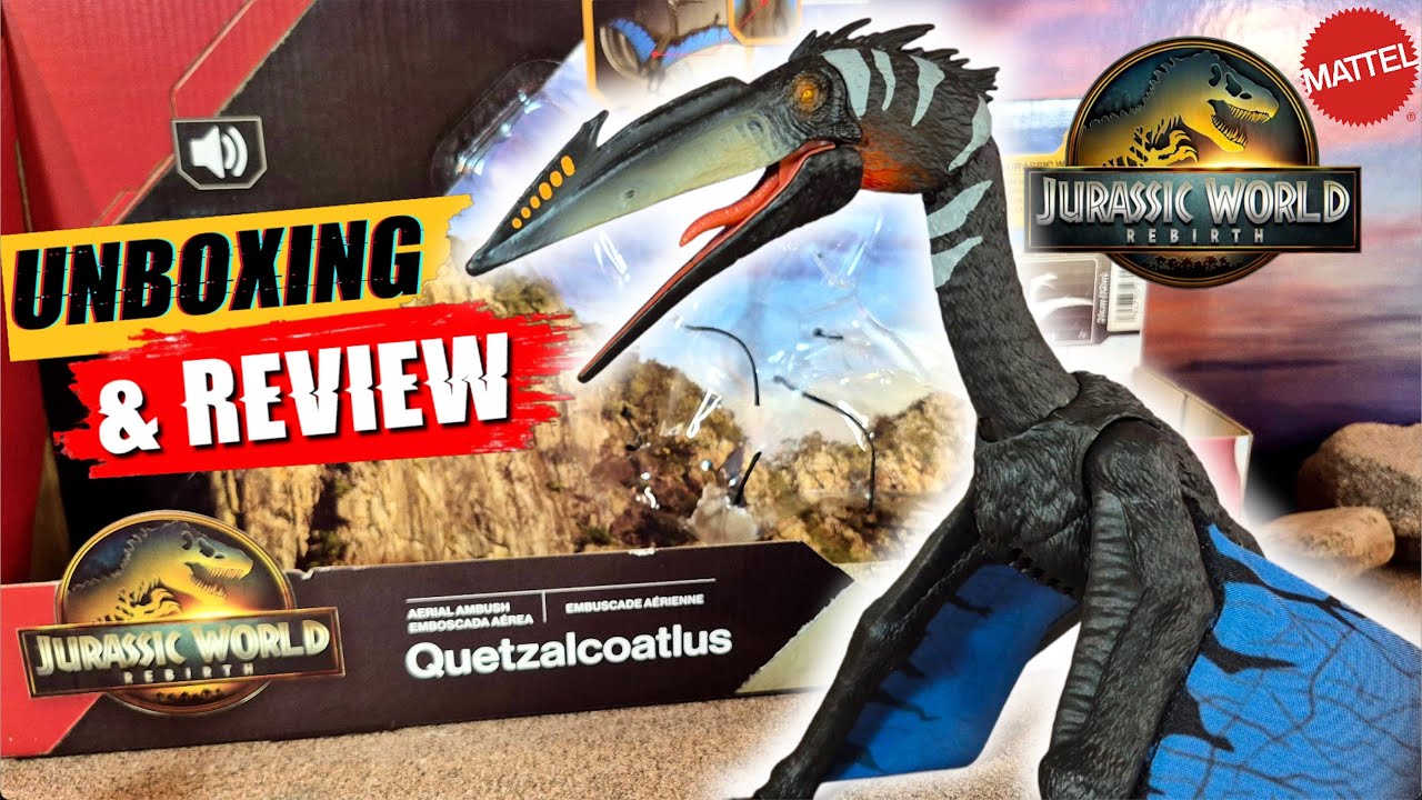 REVIEW: QUETZALCOATLUS - JURASSIC WORLD: REBIRTH | MATTEL
