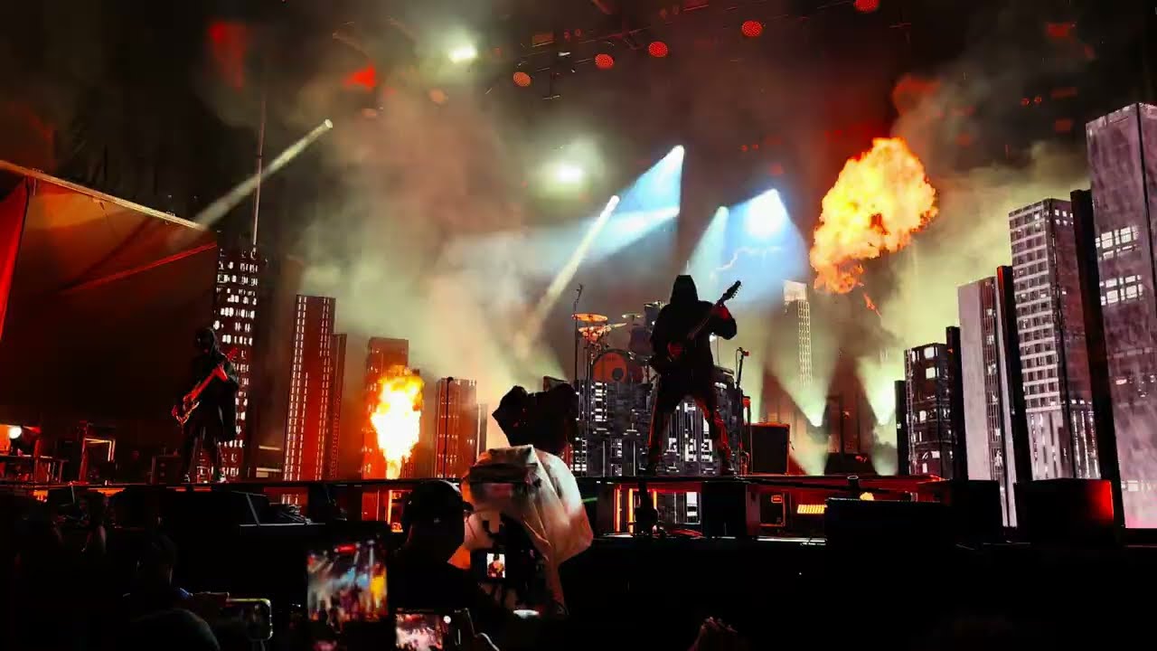 BAD OMENS - CONCRETE JUNGLE LIVE 4K - ROCK THE PARK - LONDON, ON JULY 11 2025