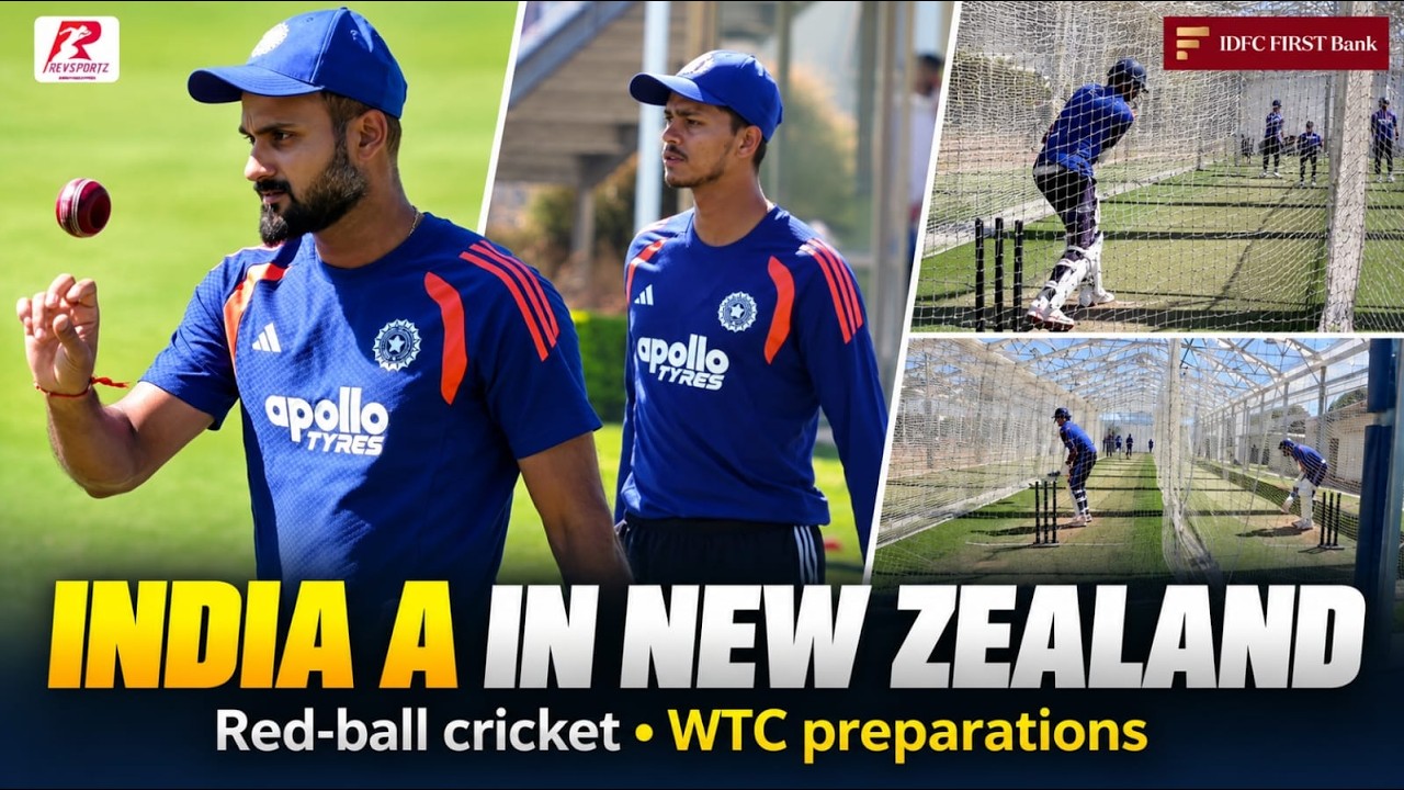 India A's practice session updates from Lincoln ahead of their matches against New Zealand A.
