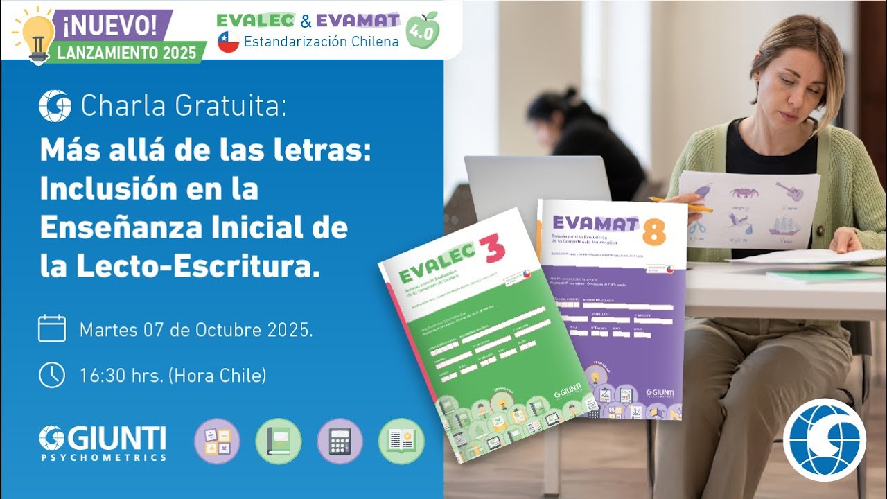 Webinar Más allá de las letras: inclusión en la enseñanza inicial de la lecto-escritura