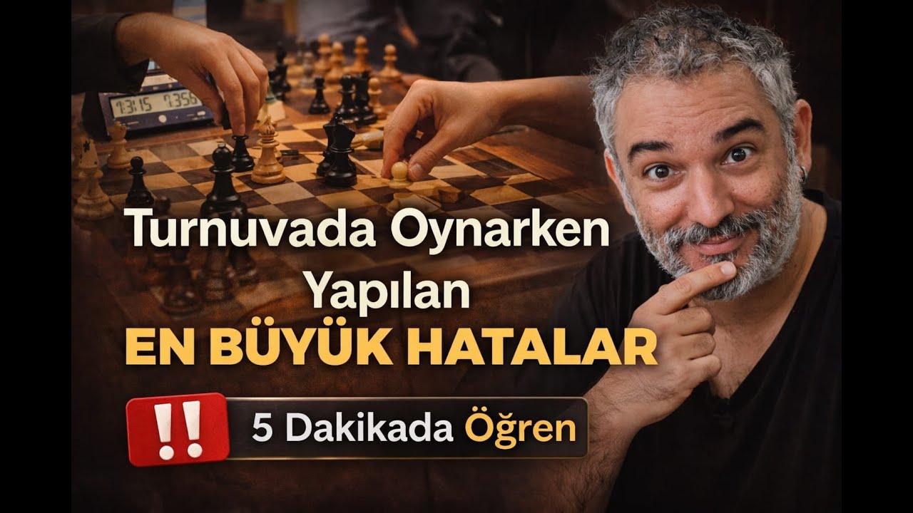 Turnuvada Oynarken Yapılan En Büyük Hatalar ( 5 Dakikada Öğren )