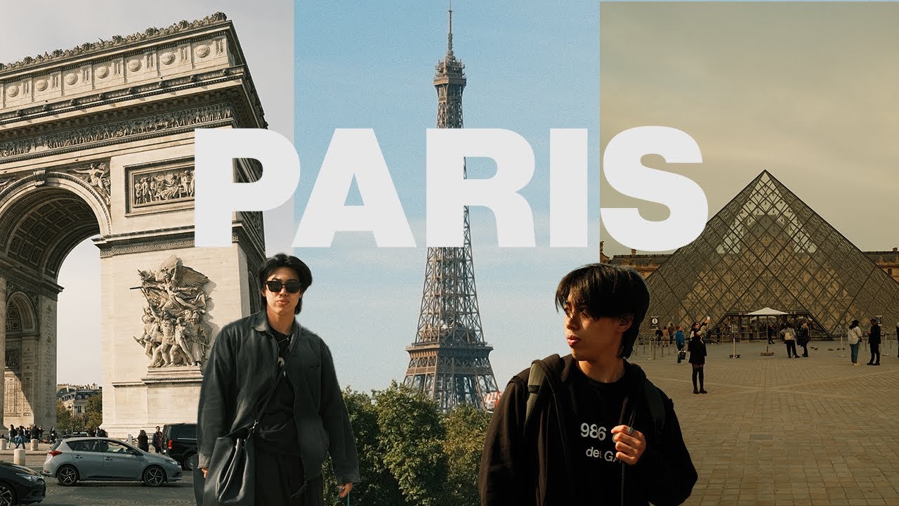 todo lo que hice durante 36 HORAS en PARIS