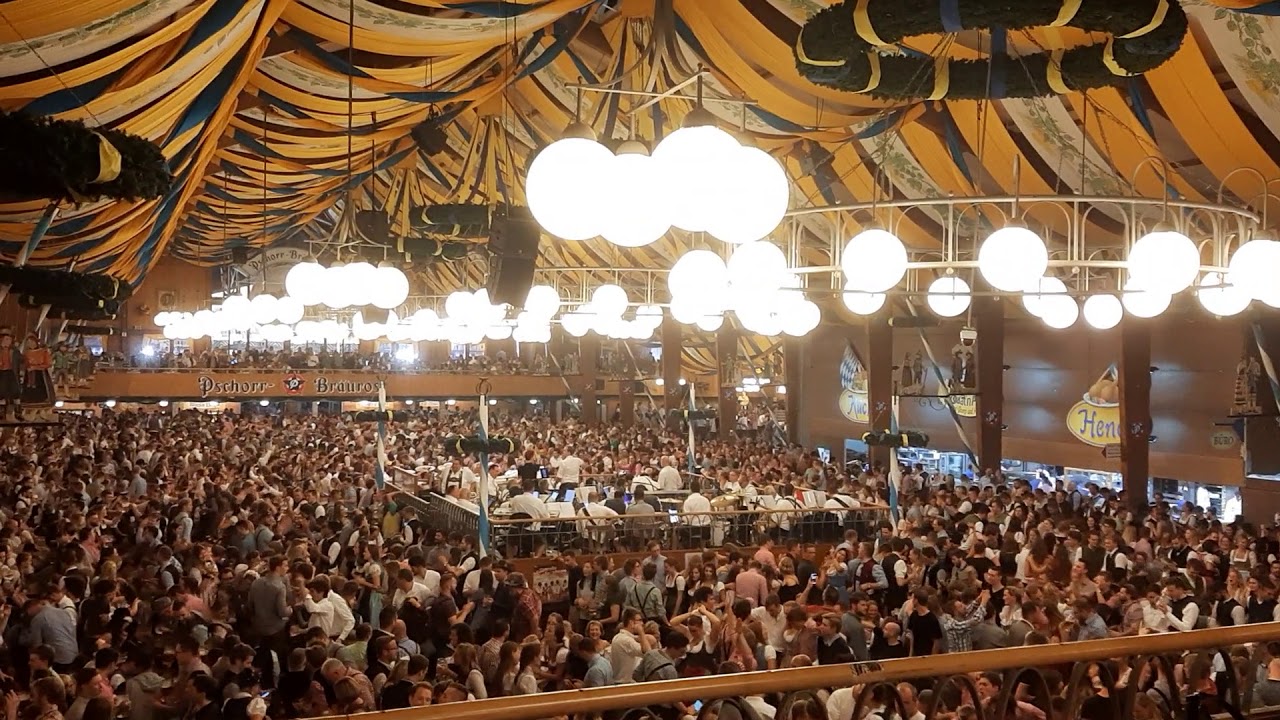 Oktoberfest 2019 München Theresienwiese Bier Party gute Laune Memory vor Corona Wiesn Hacker Pschorr