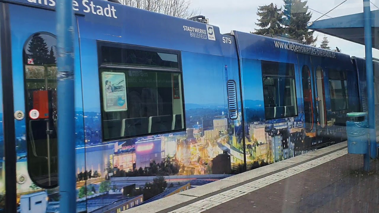 Mitfahrt M8D als Linie 1 (25.01.2021) von Deciusstraße bis Schildesche!