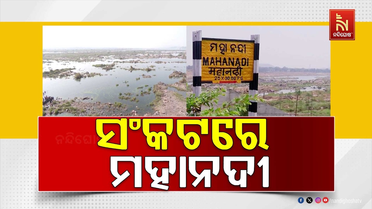 ଛତିଶଗଡ଼ର ଦାଦାଗିରି: ଖରାଦିନ ନହେଉନୁ କଙ୍କାଳସାର ମହାନଦୀ | NandighoshaTV