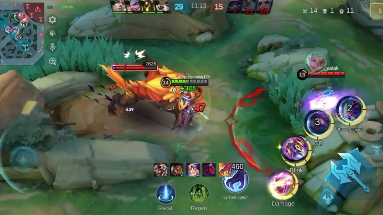 Fredrinn hero operr fowerr!!@MobileLegends5v5MOBA 