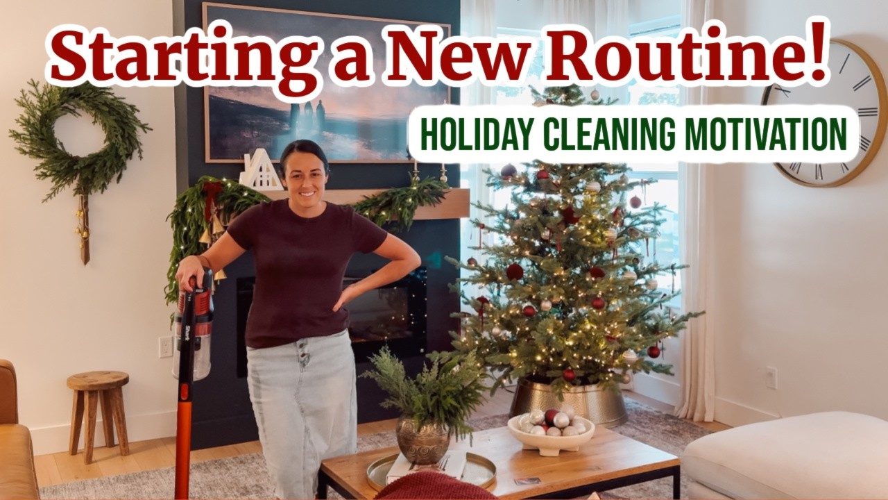 Whole House Cleaning Marathon | Christmas Home Clean With Me! 2025