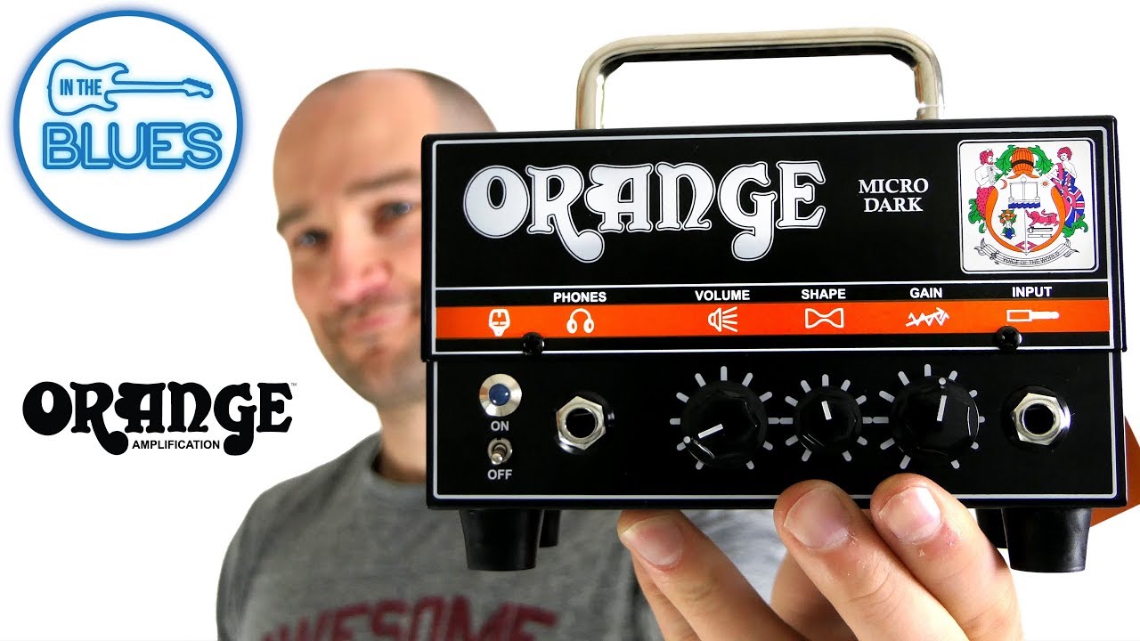 Гитарный усилитель Orange Micro Dark мощностью 20 Вт (голова и кабинет)