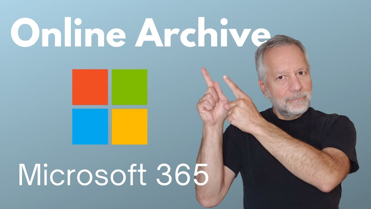 Como usar Online Archive | In Place Archive Microsoft 365