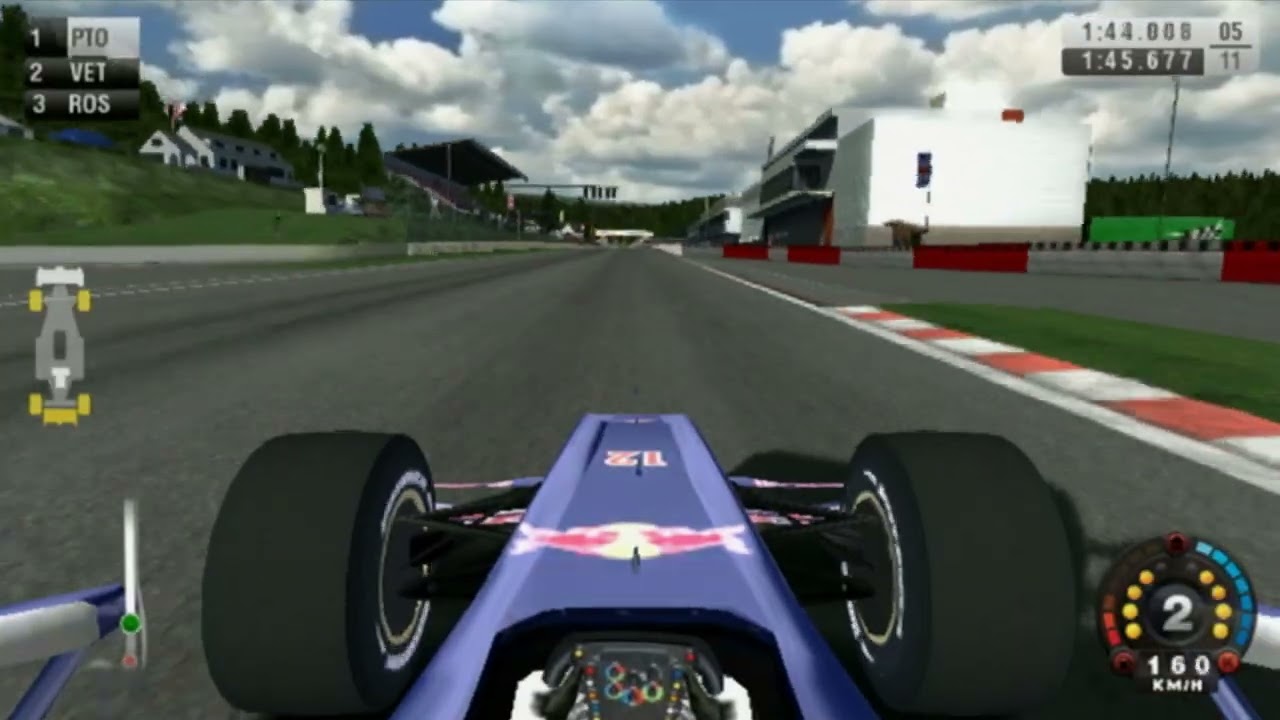 F1 2009 (Wii) | Career Mode | Season 1 | Round 12 | Belgian Grand Prix