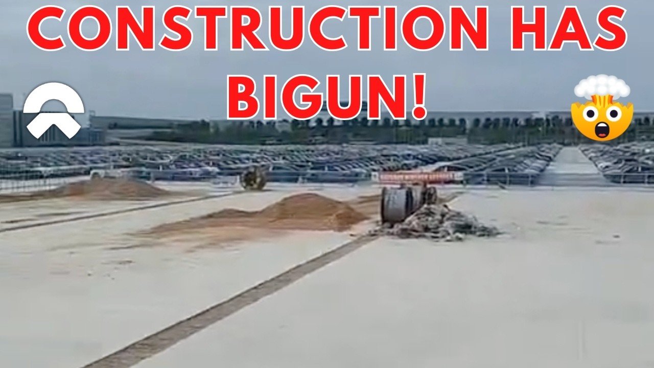 NIO Officially Starts Construction on Their Next Factory! This will Change Everything..