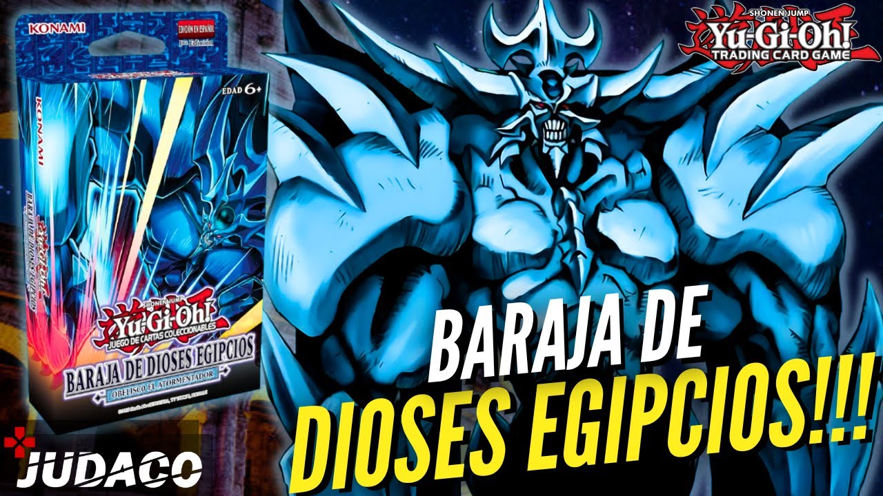 👊🏽💥 ¡OBELISCO EL ATORMENTADOR, EMERGE! 👤🔥 UNBOXING del DECK DE ESTRUCTURA de DIOSES EGIPCIOS YUGIOH