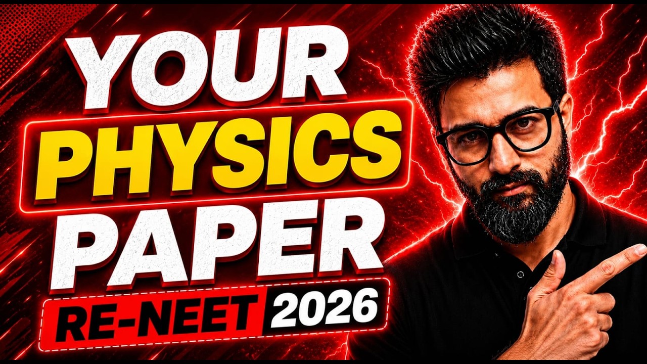RE-NEET 2026 Physics Paper 😳 | TRUST BLINDLY | 100% GUARANTEED Yawar Manzoor sir