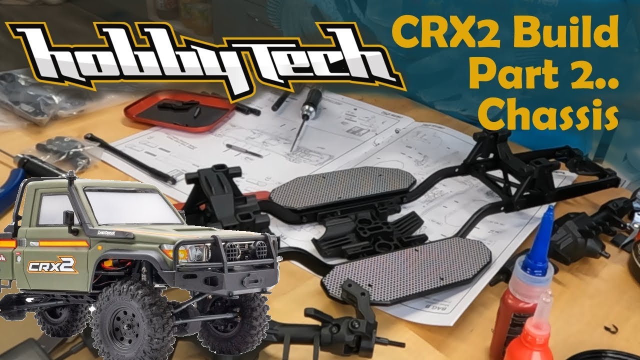 Hobbytech CRX2 LC70 Build Part 2: Chassis