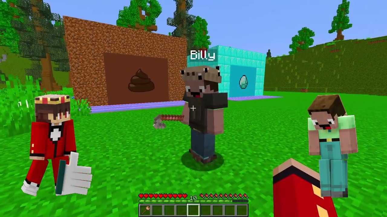 Semlaki und Billy: ARM vs. REICH Upgrade Fabrik  Battle in Minecraft
