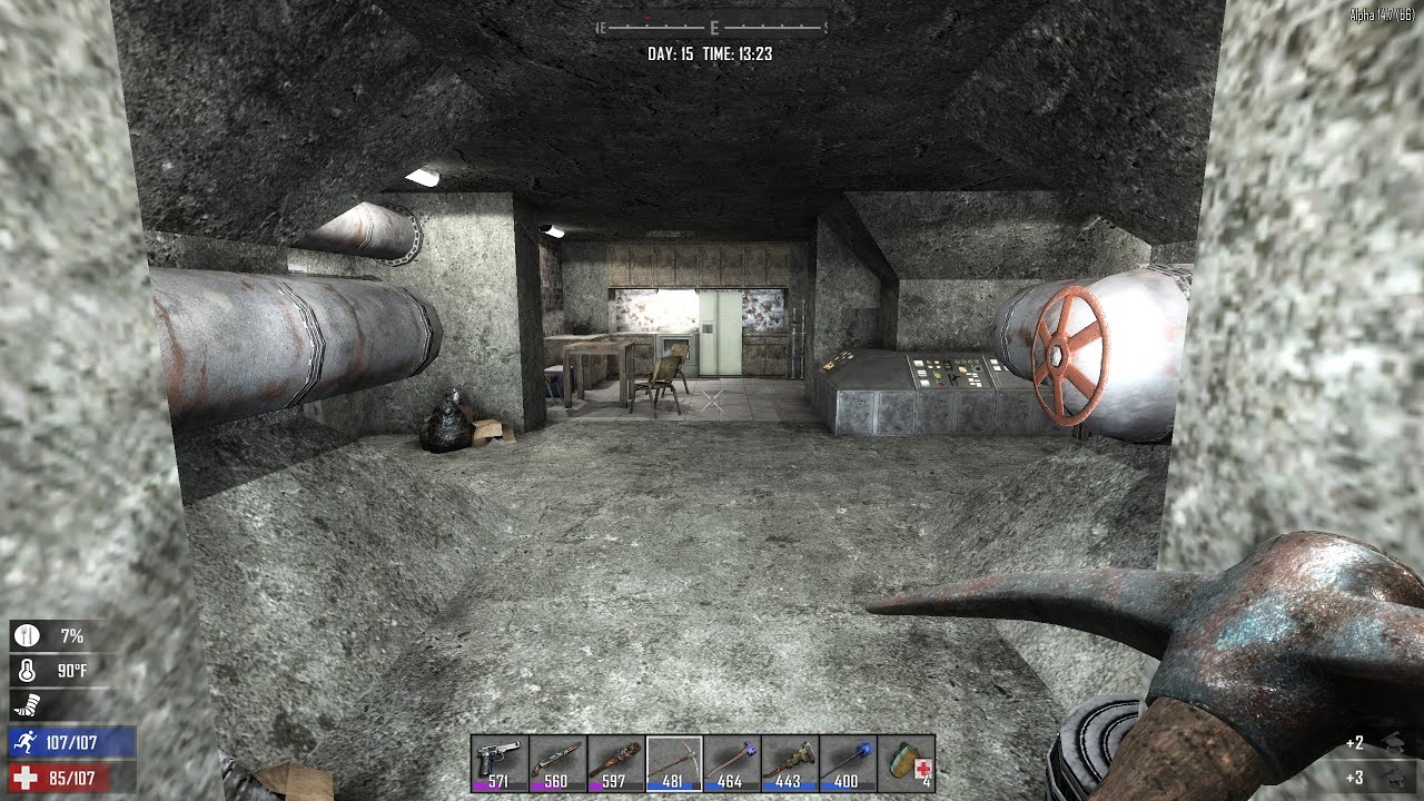 7 days to die alpha 14.7 #14 Bunkier