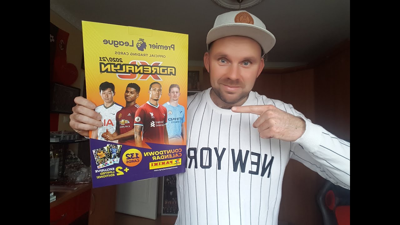PANINI PREMIER LEAGUE 2020/21 - UNBOXING KALENDARZA ADWENTOWEGO - JAKIE LIMITKI WPADŁY?? ILE RAREK??