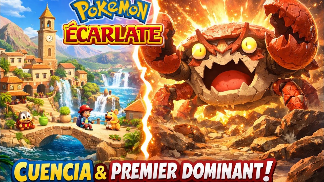 POKEMON ECARLATE RANDOM #02 EN ROUTE POUR CUENCIA & PREMIER DOMINANT!!