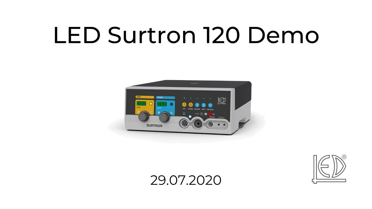 LED Surtron 120 Diathermy Demonstration