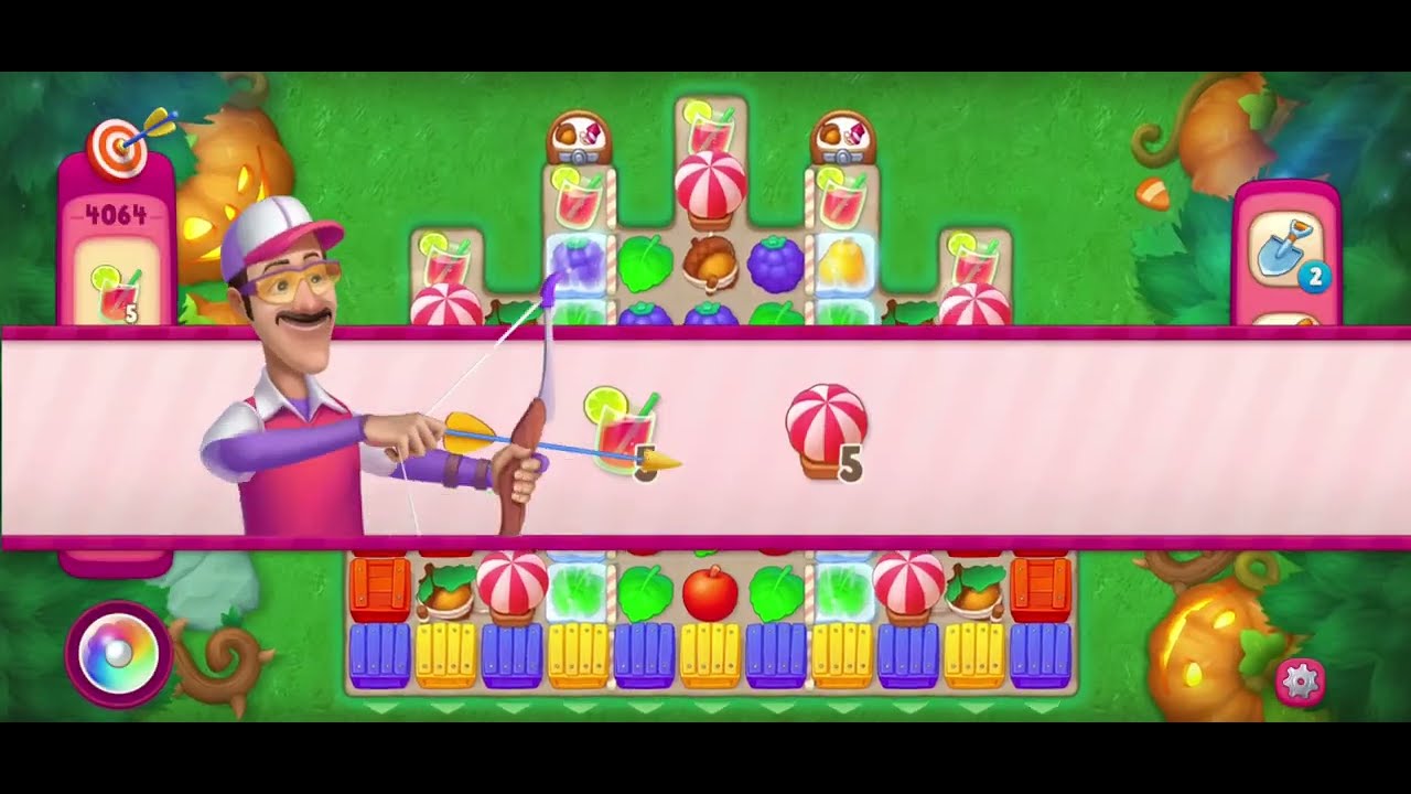Gardenscapes Level 4064 (Pink Level - One Shot Level) ONE TRY CHALLENGE