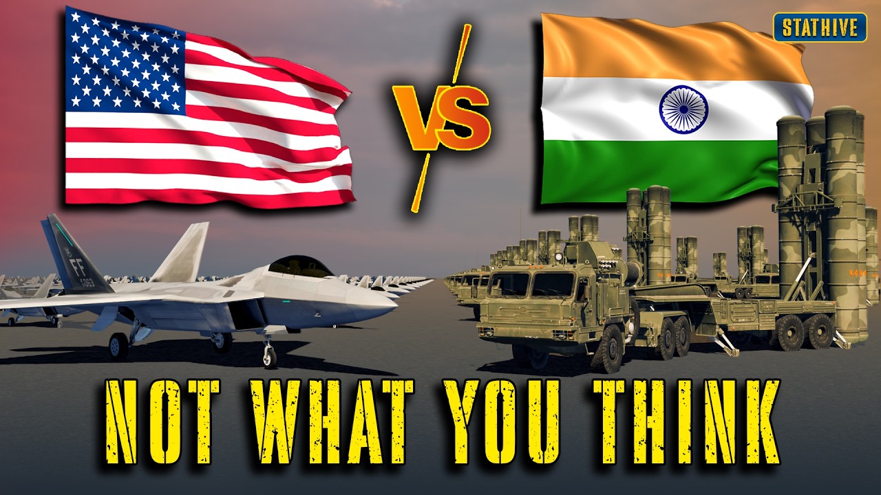 USA vs India Military Power Comparison 2026 | Who Would Win?