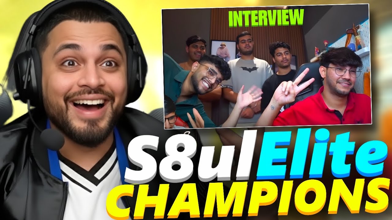 S8ulElite Gamecentric community cup s6 Champions 🏆 || TEAM INTERVIEW 🥹 || 