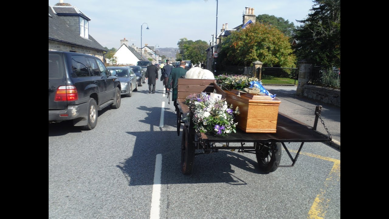 Cameron Ormiston's Highland Pony Funeral - 12Sep14