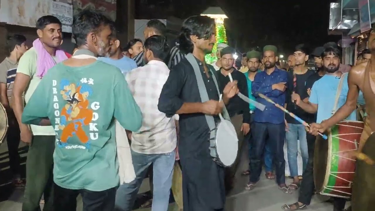 Shahjahanpur ke mohharam mohalla bijali pure ke tajiye tahzeeb kgn