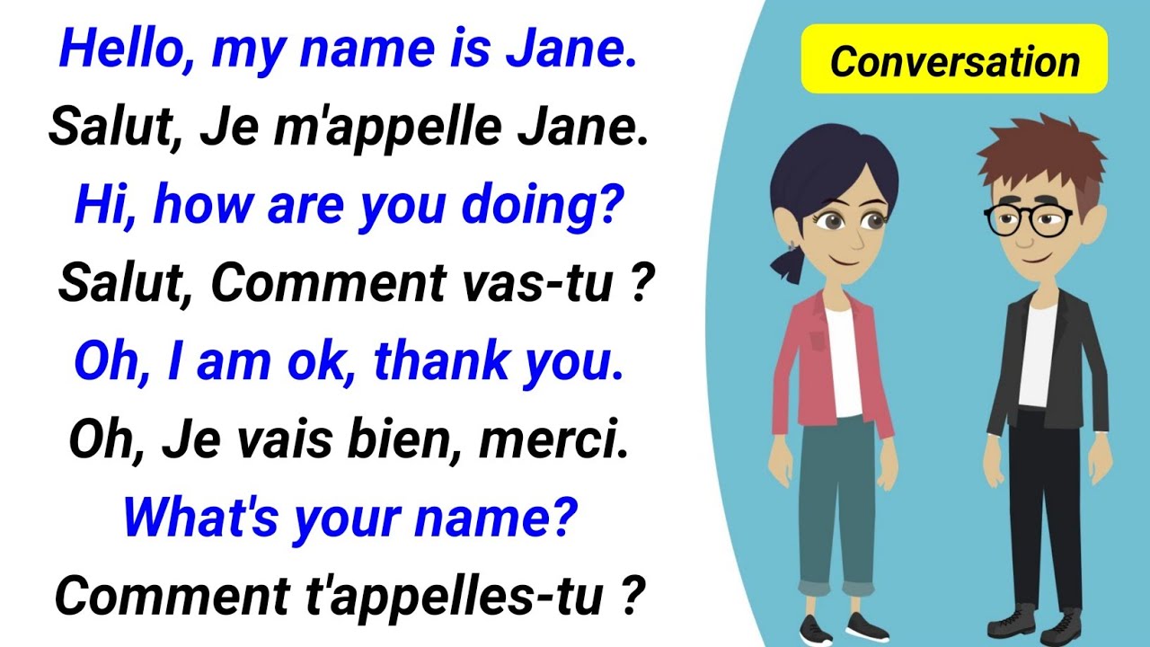 Conversation en anglais : Chat with a New Friend ✪ English Conversation