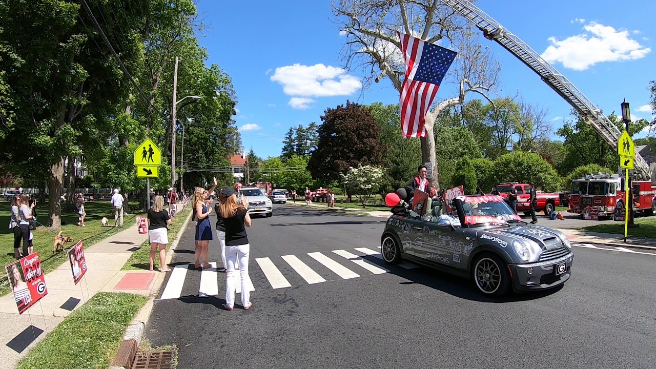 Rye High School Class of 2020 Graduation Car Parade May 31, 2020 on Parsons Street by school (3)