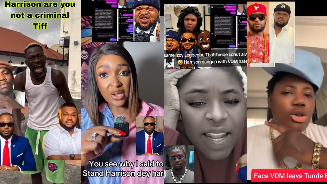 Харрисон и Тунде Эдут устроили грязную перепалку из-за Verydarkman😱 Нигерийцы🇳🇬 отвечают Гвамншу ...