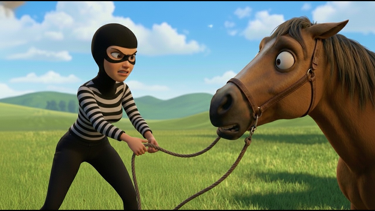 Old MacDonald’s Midnight Barn Heist Police and K9 On the Case