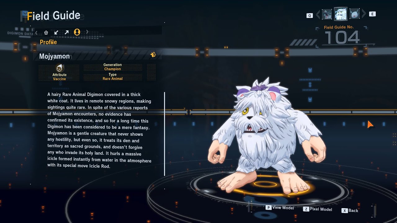 mojyamon all digivolution/de-digivolution/profile Digimon Story Time Stranger