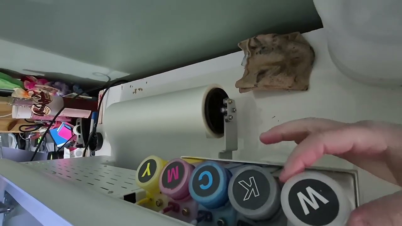 Some daily maintenance on my Procolored P13 DTF Printer